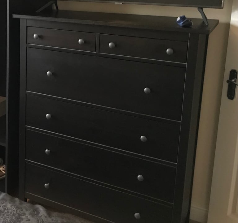 image for Ikea hemnes 2 sets of drawers