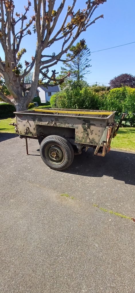 Army Narrow Sankey Trailer