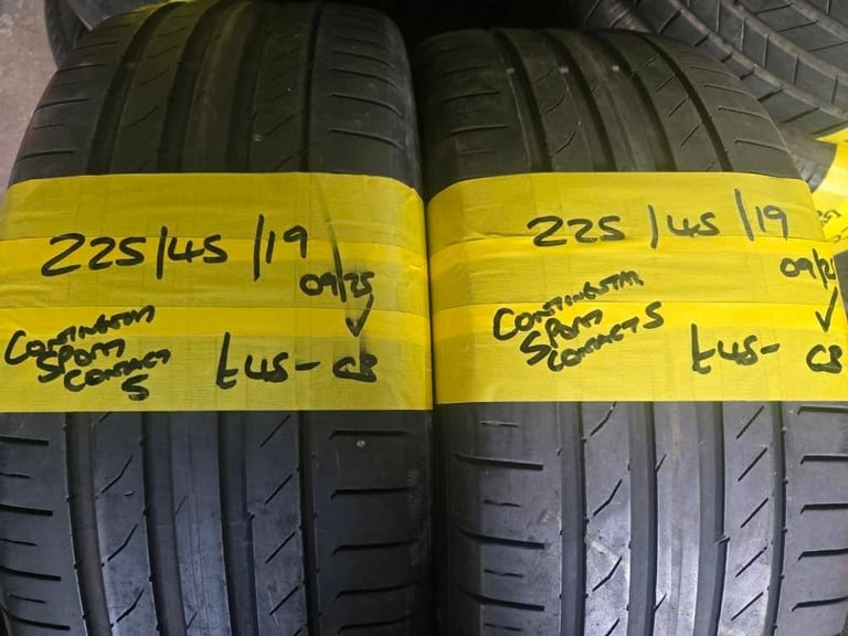image for 225 / 45 / 19   CONTINENTAL SPORT CONTACT 5 TYRES