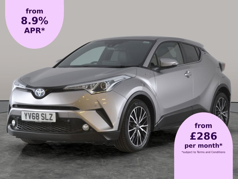 2019 Toyota C-HR 1.8 VVT-h Excel SUV 5dr Petrol Hybrid CVT Euro 6 (s/s) (122 ps) - LANE DEPA Suv ...