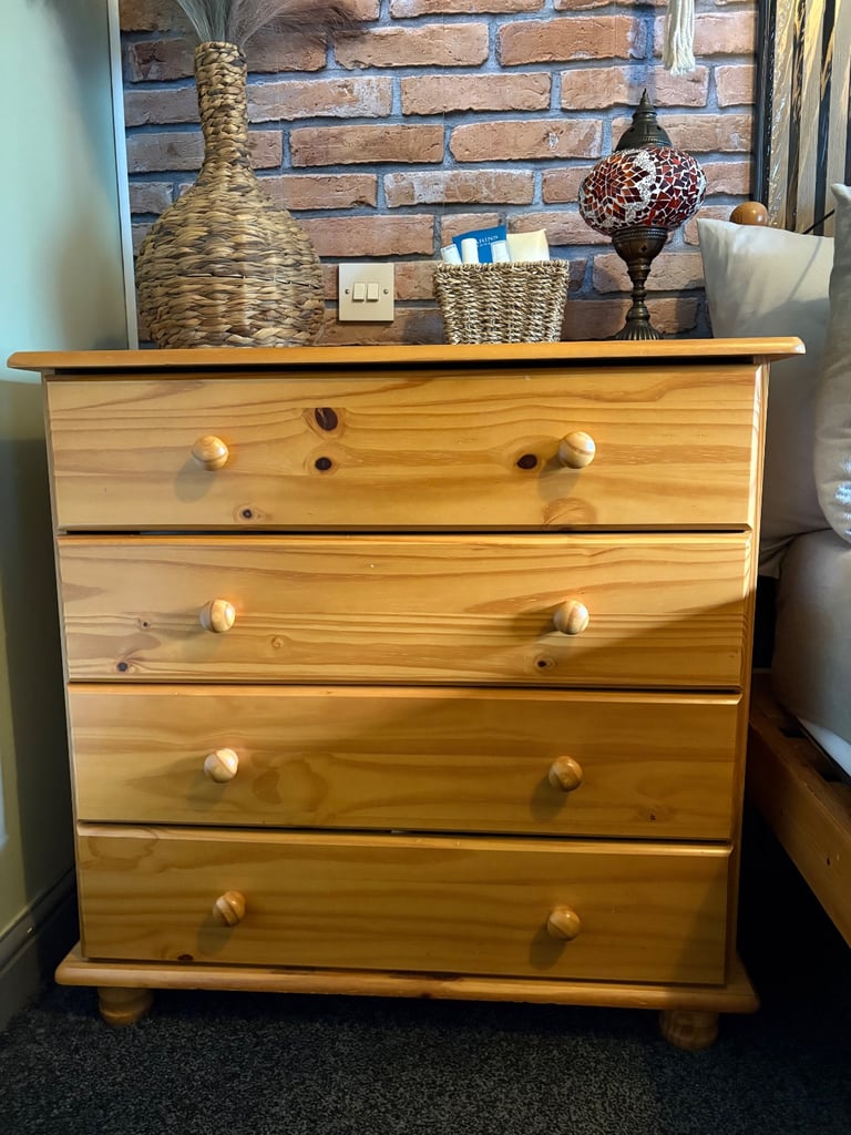 image for Wooden bedroom furniture set