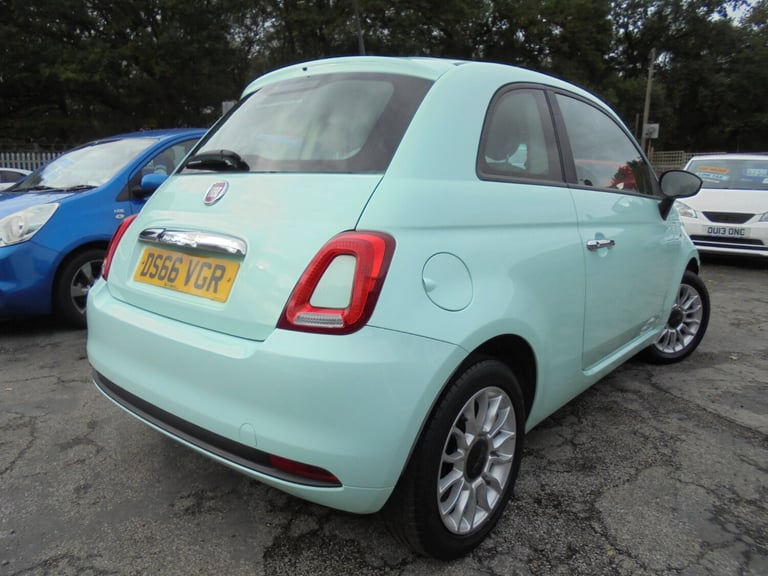 2016 Fiat 500 1.2 Pop Star 3dr HATCHBACK Petrol Manual