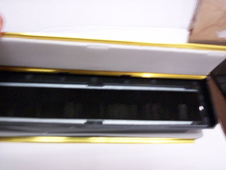 Letter box inside and outside of door one has draught excluder (see pictures)