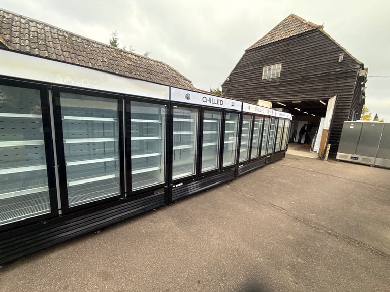 Commercial upright fridges or freezers cafe shop restaurant top quality 