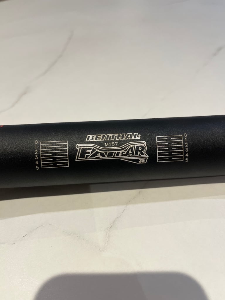Renthal mountain bike handlebar 