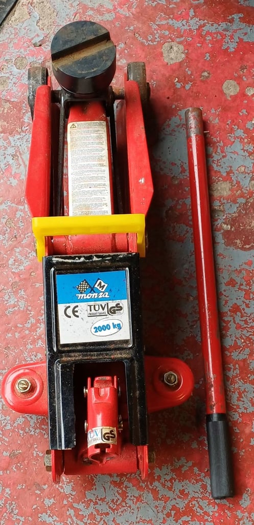image for Monza car jack, perfect working order " FREE"