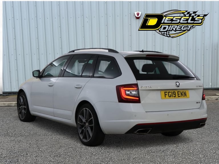 2019 19 SKODA OCTAVIA VRS 2.0 TDI 184 TURBO DIESEL DSG AUTO ESTATE * BLACK EDT*