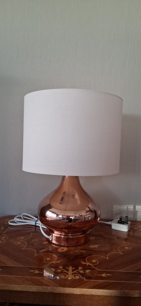 image for Copper Shade Lustre Table Lamp