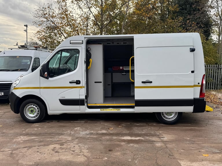 2018 VAUXHALL MOVANO L2H2 WORKSHOP VAN EURO 6 DIRECT FROM NETWORK RAIL