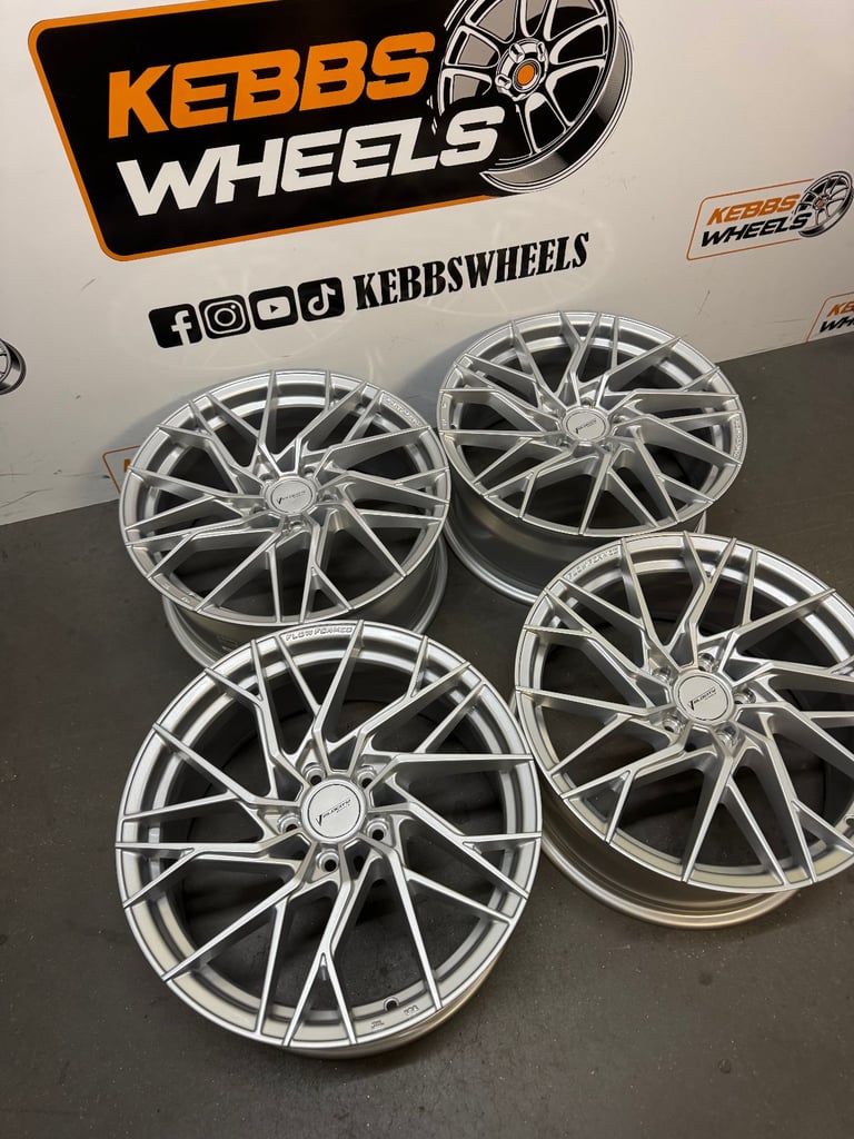 18" VELOCITY VF5 STYLE ALLOY WHEELS A4 A3 A6 A7 A8 S4 S3 S6 RS4 RS3 MK2 TT MK3 T
