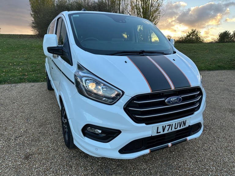 2021 Ford Transit Custom 2.0 320 EcoBlue Sport Crew Van L2 H1 Euro 6 (s/s) 5dr PANEL VAN Diesel M...