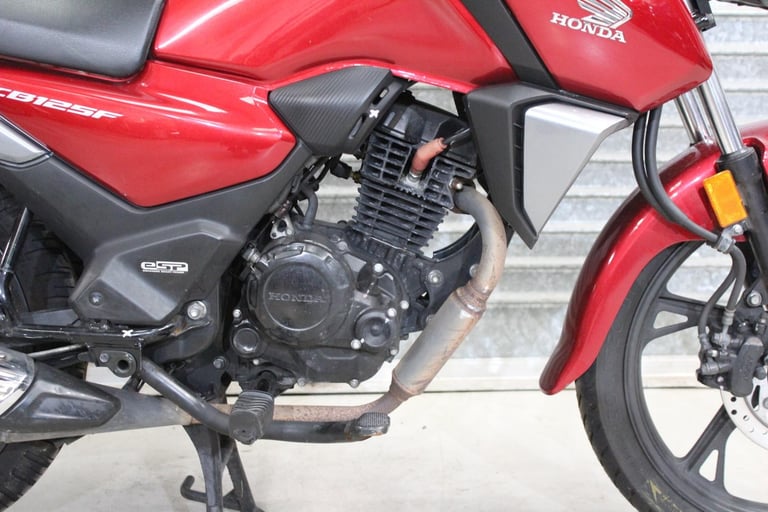 2022 22 HONDA CBF 125 M-M CB 125 F CB125F RED HPI CLEAR TRADE SALE NEW MOT 15K