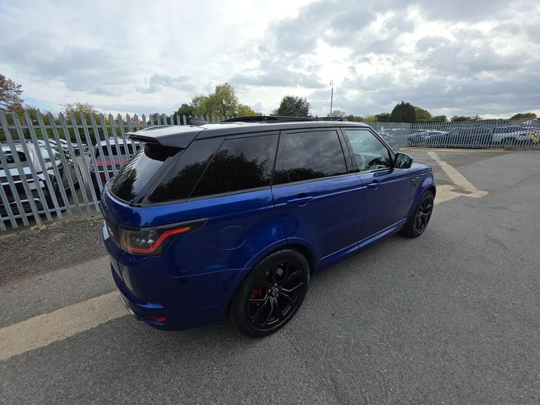 LAND ROVER RANGE ROVER SPORT 5.0 P575 V8 SVR Auto 4WD Euro 6 (s/s) 5dr 2018