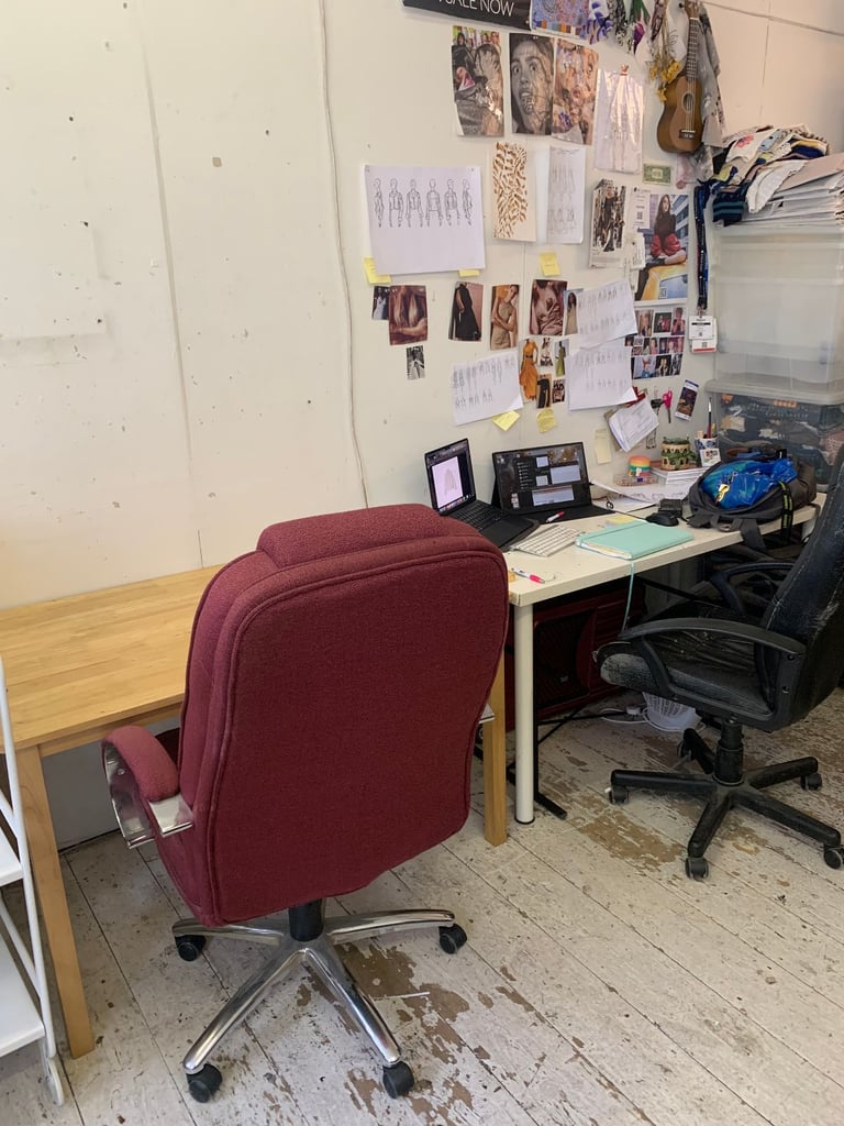 1 Creative desk space available, Islington, Candid Arts, creative studio behind Angel tube