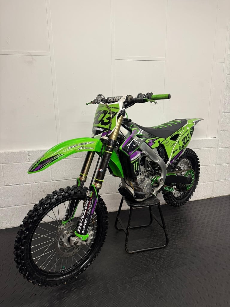 2014 Kawasaki KXF 250 Motocross bike with warranty 