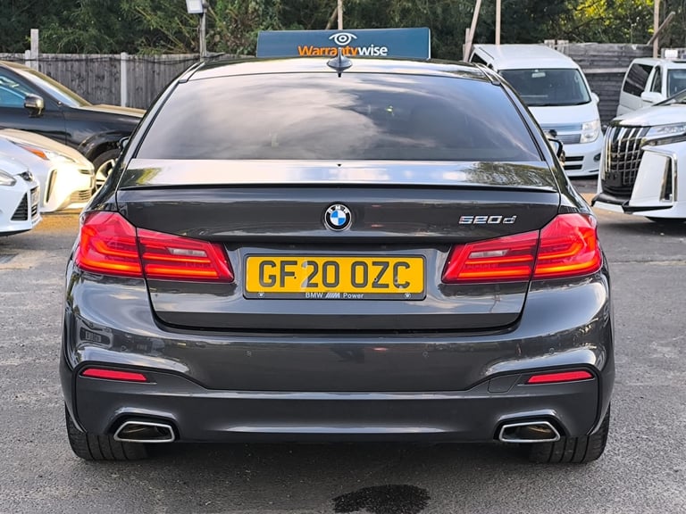 2020 BMW 5 Series 2.0 Diesel Hybrid PCO Ready 520d MHT M Sport 5 Seats 4dr Euro 6 ULEZ Free SALOO...