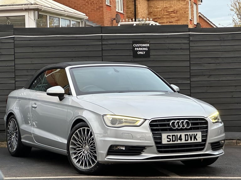 2014 Audi A3 Cabriolet 1.4 TFSI CoD Sport Euro 6 (s/s) 2dr CONVERTIBLE Petrol Manual