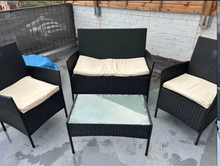 Garden furniture, garden chairs, garden table 