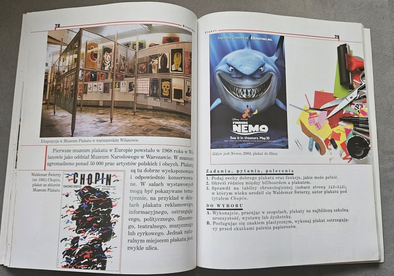 Wędrówki plastyczne. Podręcznik cz. 1 / kids book / never used