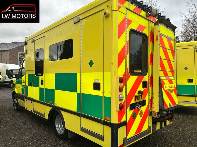 MERCEDES BENZ SPRINTER 519 CDI DIRECT EX AMBULANCE SERIVICS 2017 17 REG EURO 6