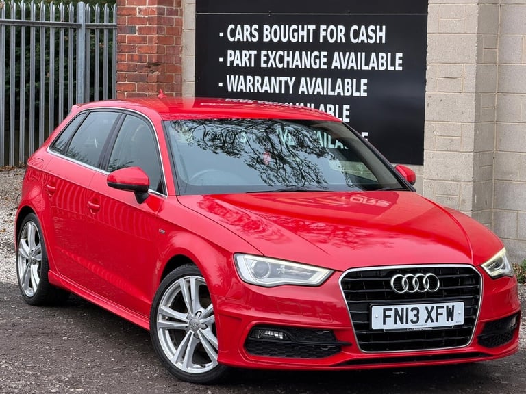 2013 Audi A3 2.0 TDI S Line 5dr HATCHBACK DIESEL Manual