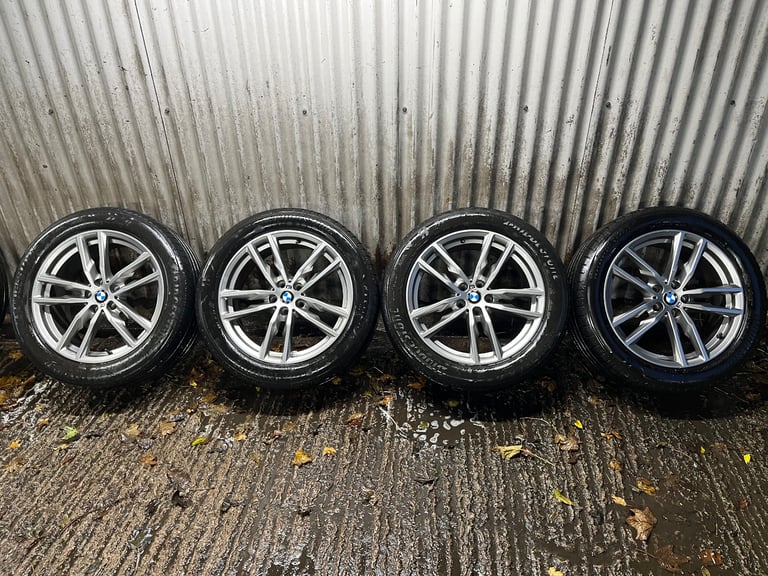 Genuine 19” BMW X3 M Sport alloy wheels - 5x112 