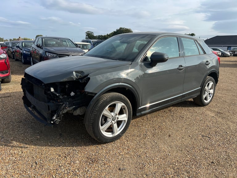 2020 AUDI Q2 SPORT GREY EURO 6 LOGBOOK SALVAGE DAMAGED REPAIR CAT S SUV DIESEL