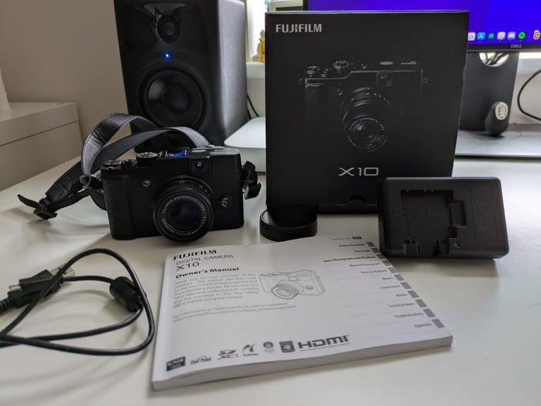 image for Fujifilm X10 Camera with Box and Accessories