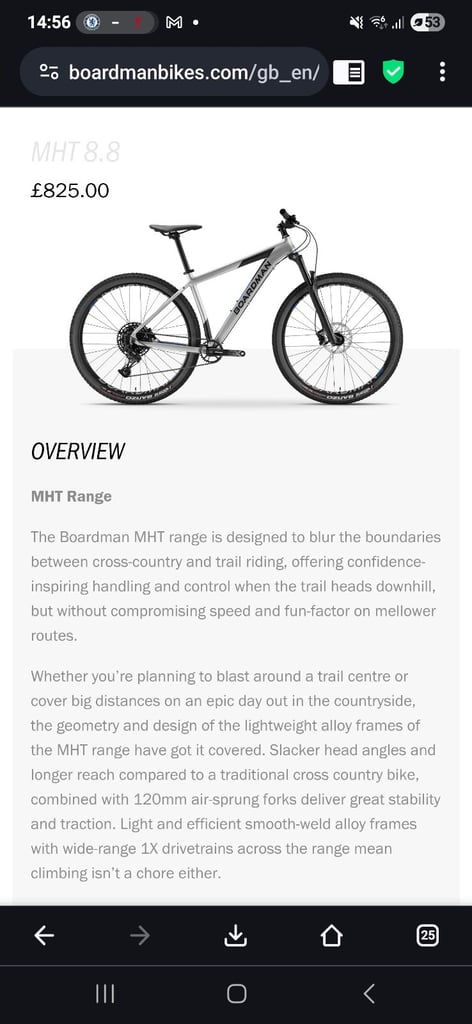 Boardman MHT 8.8