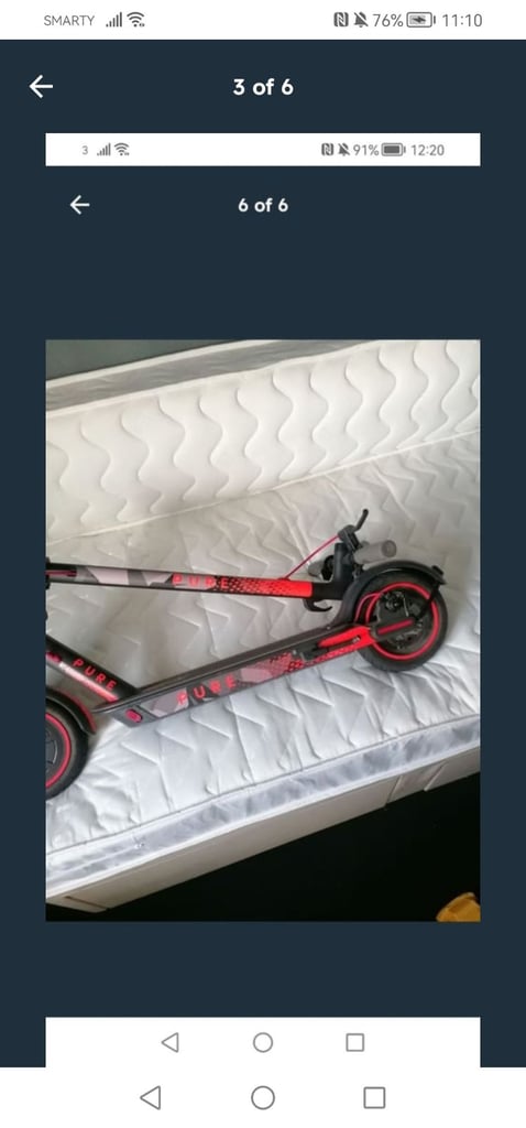 Pure mi electric scooter for sell 