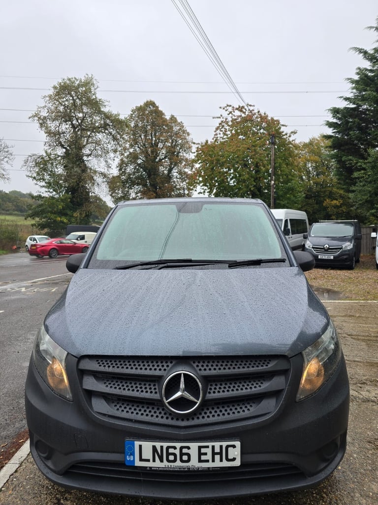 2016 Mercedes-Benz Vito 2.1 116 CDI BlueTEC G-Tronic+ AUTOMATIC RWD PANEL VAN Diesel Automatic
