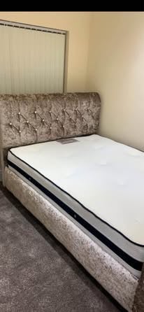 Double bed with matress 