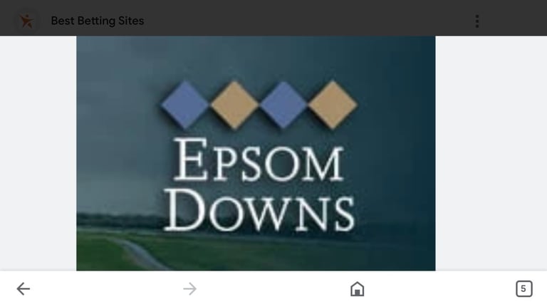 Epsom derby tickets available 