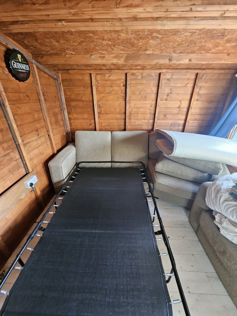 Sofa with sofa bed chair 