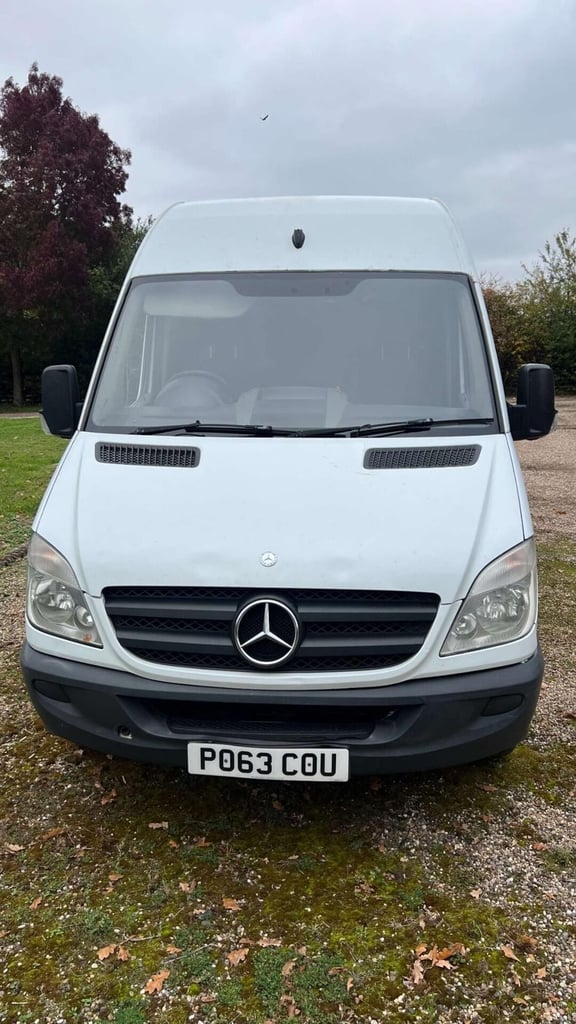 Mercedes-Benz Sprinter 2.1 313 2013 LWB PANEL VAN SPARES OR REPAIR RUNNING PROJE