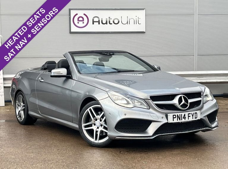 image for 2014 MERCEDES-BENZ E CLASS 2.1 E220 CDI AMG SPORT CABRIOLET 2DR DIESEL G-TRONIC+