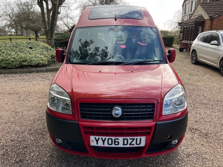2006 Fiat Doblo Dynamic M-JET Diesel Camper Van 1 Berth 