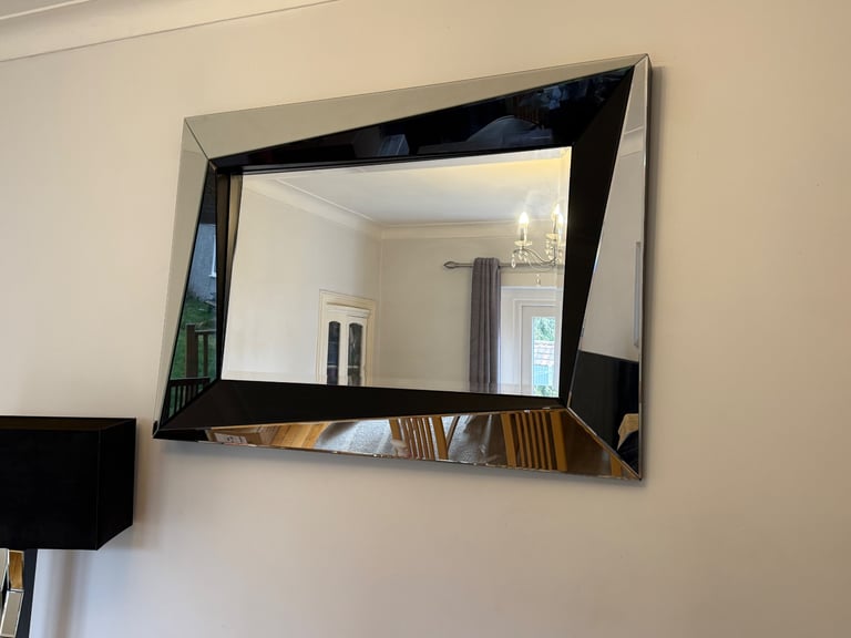 Tall designer pagazzi mirrored lamp 