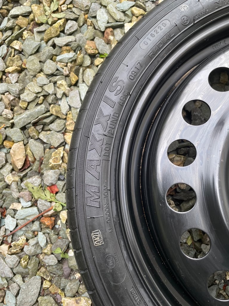 Insignia B and zafira tourer C models. 17” space saver wheel brand new 