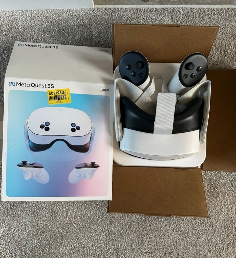 image for Meta Oculus Quest 3S 128GB with box.