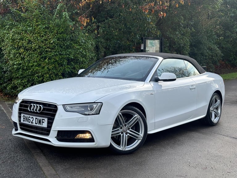 2012 Audi A5 Cabriolet 2.0 TDI S line Euro 5 (s/s) 2dr CONVERTIBLE Diesel Manual