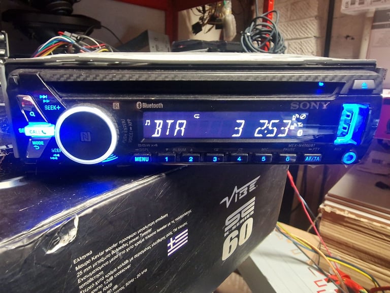 SONY MEX N4000BT SINGLE DIN STEREO