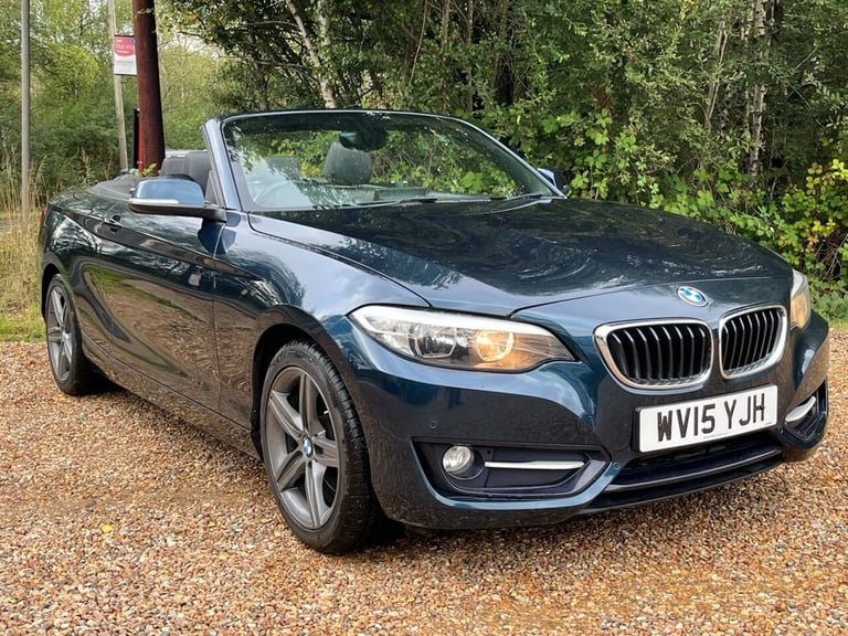 2015 BMW 2 Series 2.0 220i Sport Convertible 2dr Petrol Manual Euro 6 (s/s) (184 ps) Convertible ...