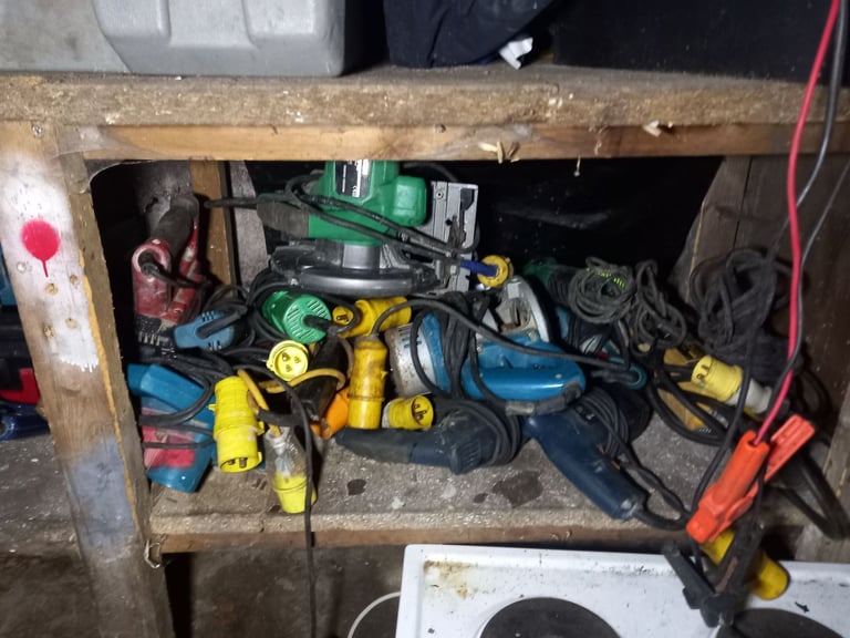 wholesale job lot untested 200 mix model and power tools ready to go or export