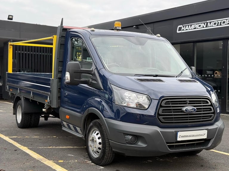 2019 Ford Transit 2.0 350 EcoBlue Chassis Cab 6 Speed drop side a/c reverse send