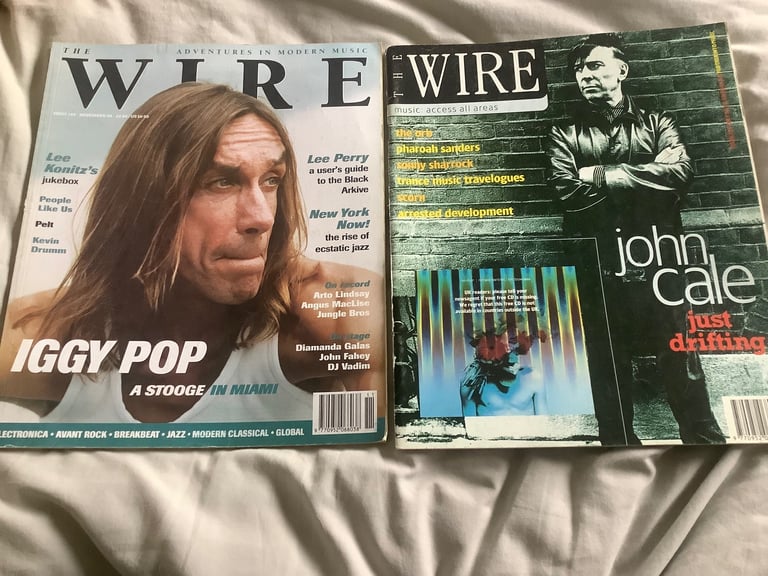image for THE WIRE MAGAZINE 9 ISSUES PLUS 2 WIRE TAPPER CDS MUSIC