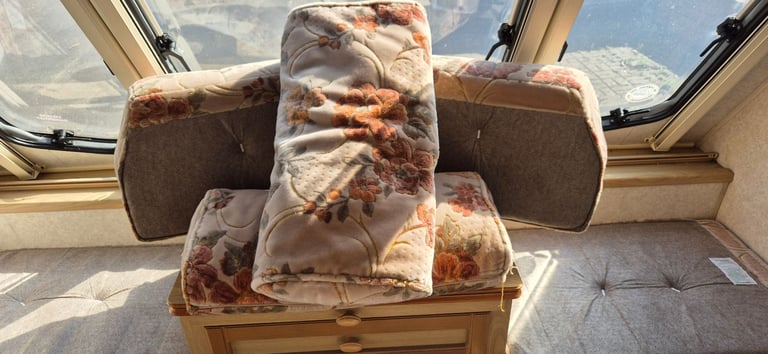 Cushions for camper caravan motorhome boat, set of 10.