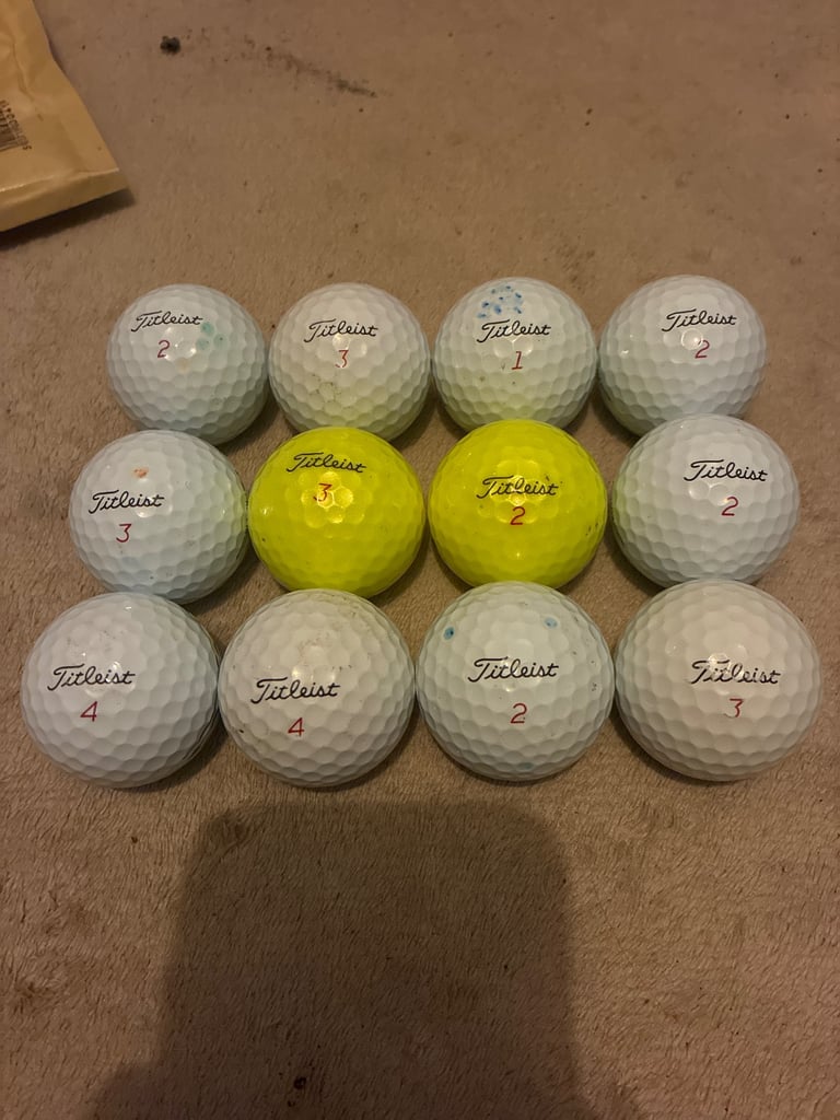 image for 12 x Titleist Pro V1X golf balls