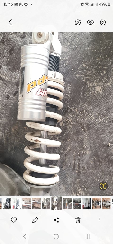 KTM EXC450 PARTS SHOCK SWING ARM ECT