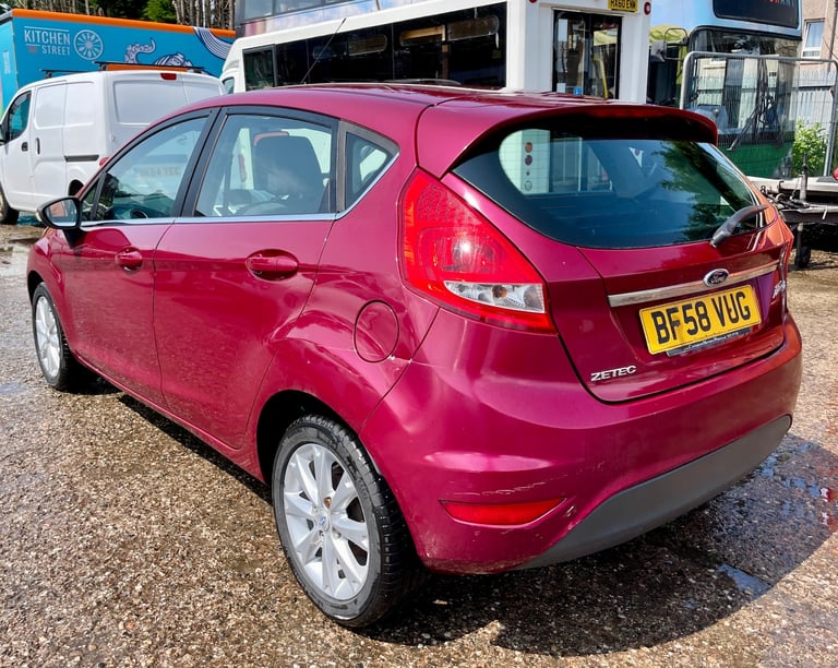 2008 FORD FIESTA ZETEC 1.4 PETROL, 5 DOOR, LONG MOT, 2 KEYS, LEZ/ULEZ.